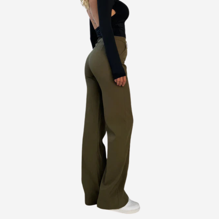 Women's Elegant Wide Leg Trousers