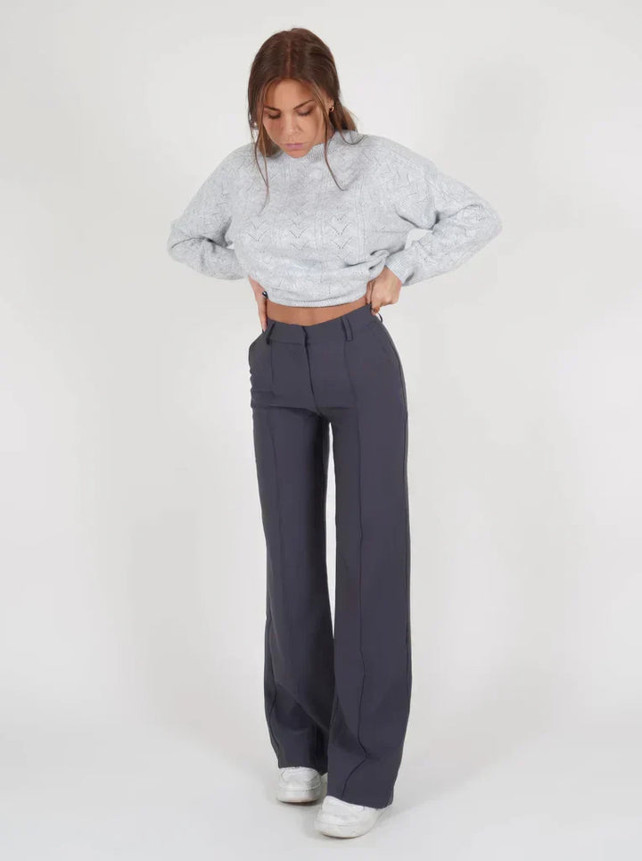 Women's Elegant Wide Leg Trousers
