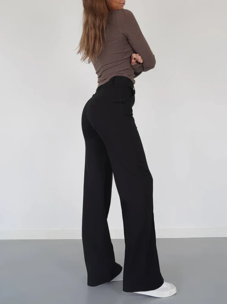 Women's Elegant Wide Leg Trousers