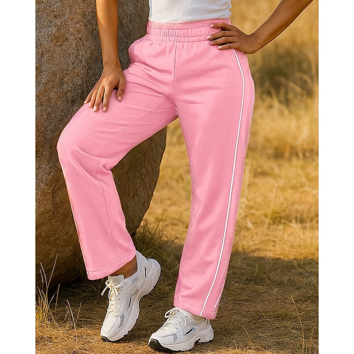 Women's Straight Leg Side Stripe Sweatpants