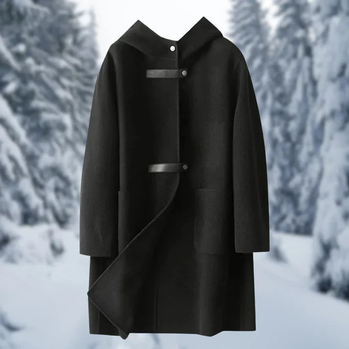 Women's Oversized Cashmere Hooded Coat