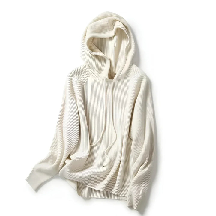 Women's Cashmere Blend Long Sleeve Hoodie