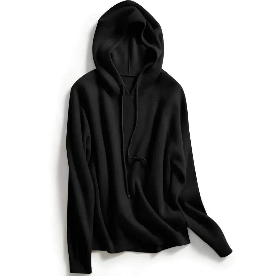 Women's Cashmere Blend Long Sleeve Hoodie