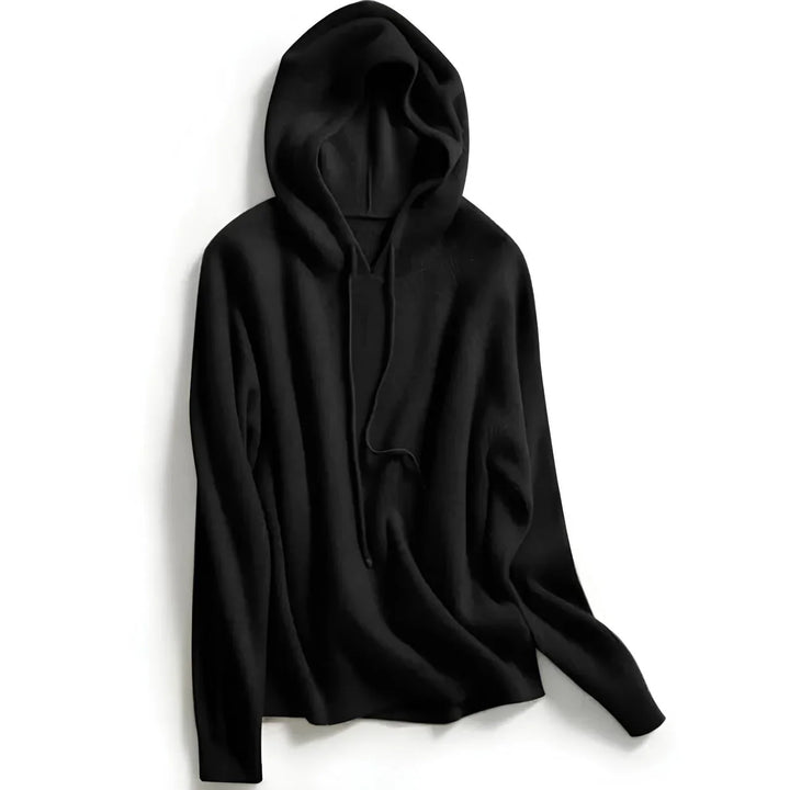 Women's Cashmere Blend Long Sleeve Hoodie