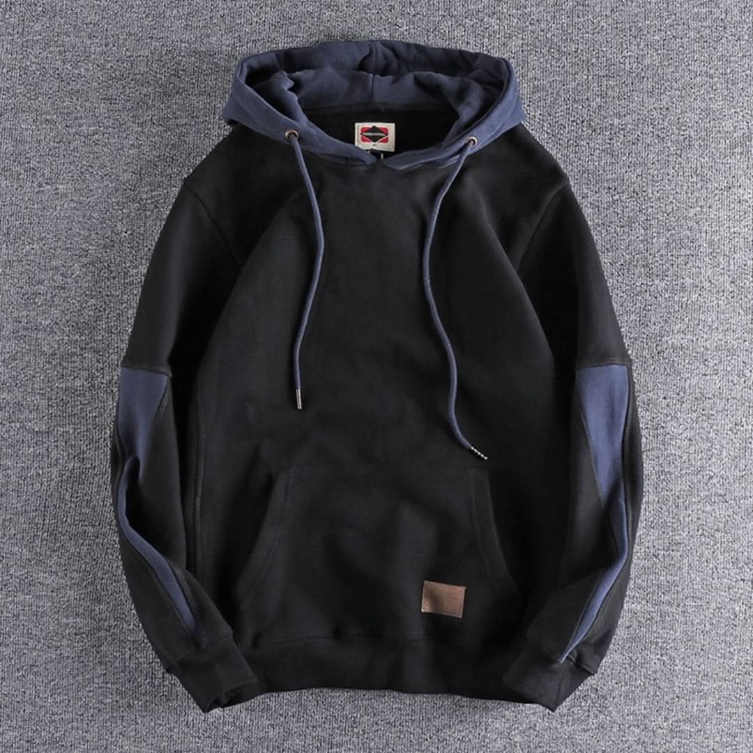 Women's Colorblock Drawstring Pullover Hoodie
