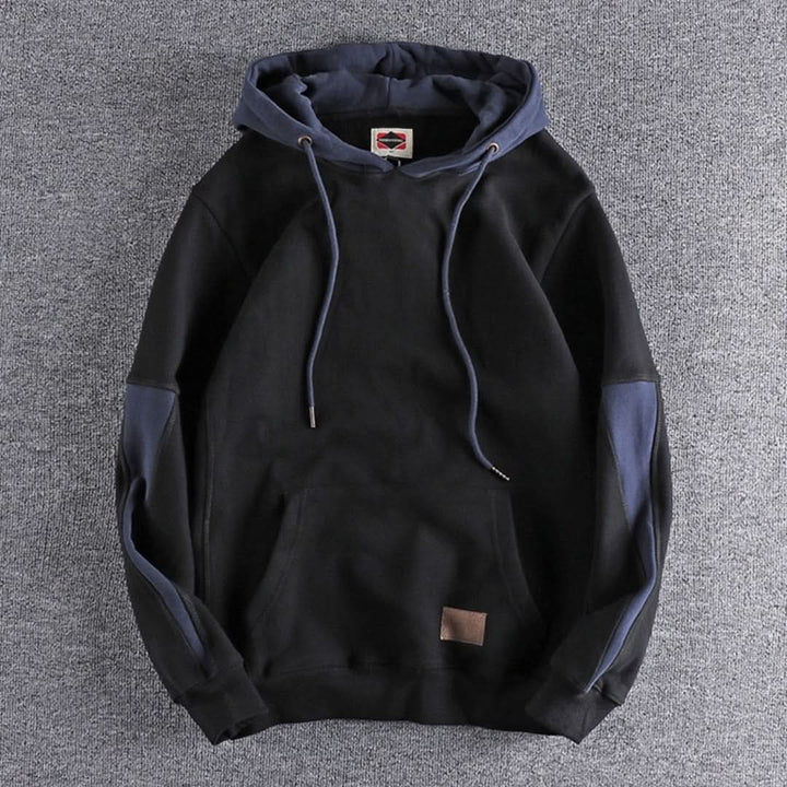 Women's Colorblock Drawstring Pullover Hoodie