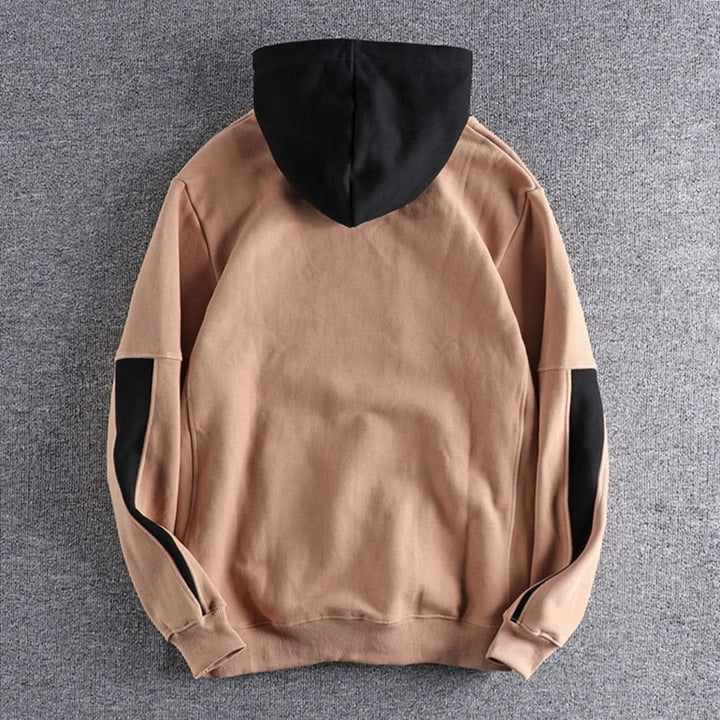 Women's Colorblock Drawstring Pullover Hoodie