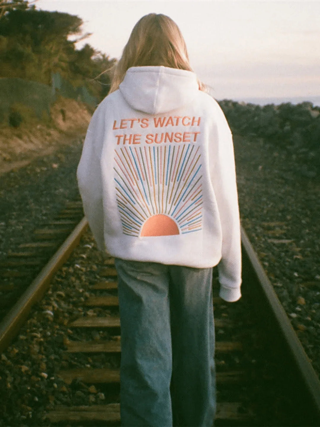 Women's Graphic Print Pullover Hoodie