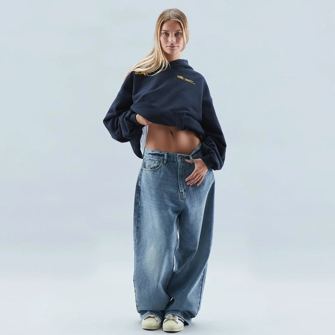 Women's Oversized Fleece Pullover Hoodie