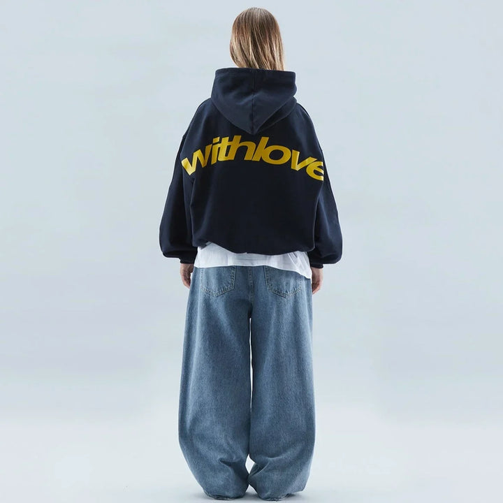 Women's Oversized Fleece Pullover Hoodie