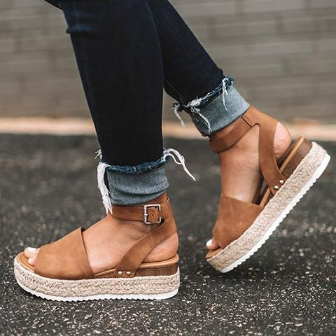 Women's Wedge Espadrille Sandals