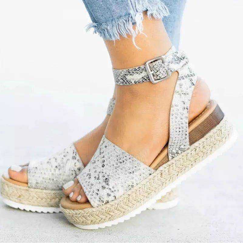 Women's Wedge Espadrille Sandals