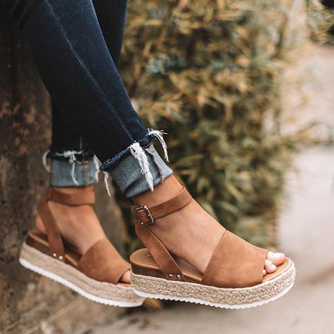 Women's Wedge Espadrille Sandals
