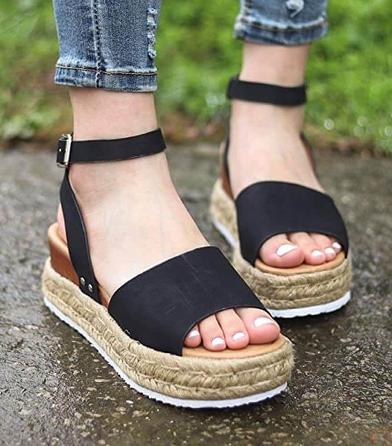 Women's Wedge Espadrille Sandals