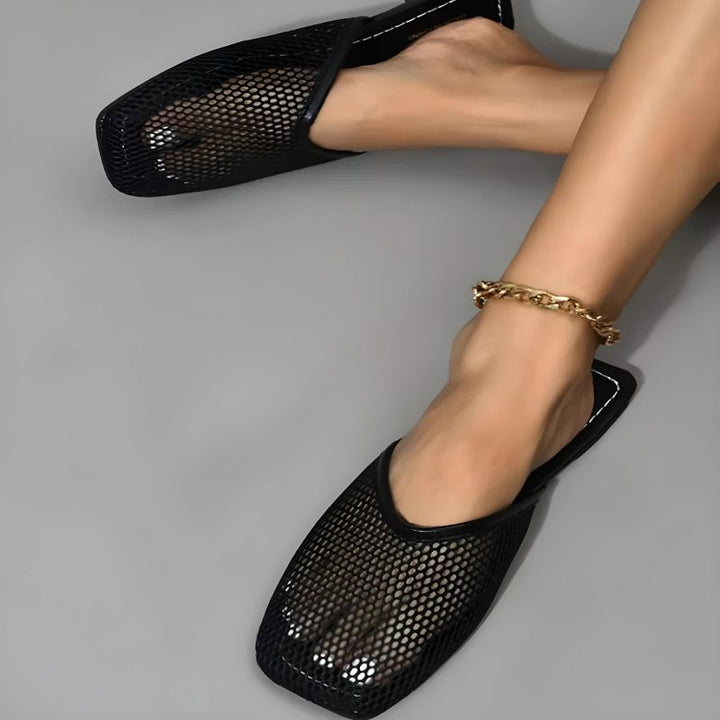 Odessa | Women's Closed Toe Mesh Mules