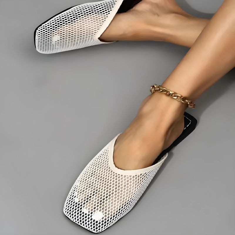 Odessa | Women's Closed Toe Mesh Mules