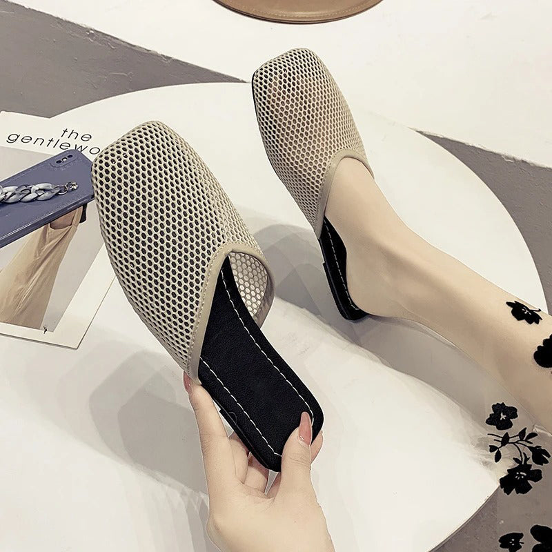 Odessa | Women's Closed Toe Mesh Mules