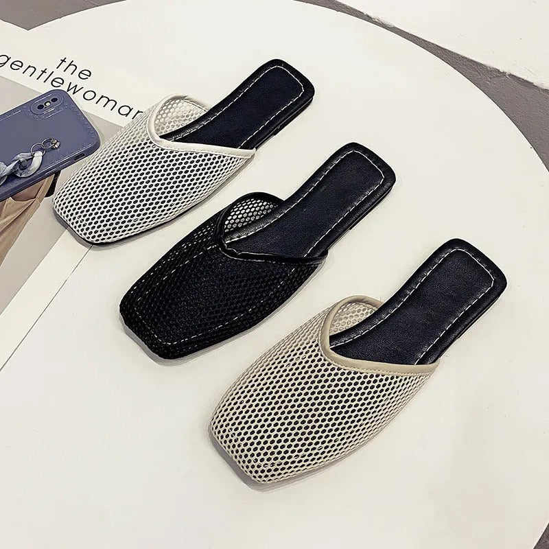 Odessa | Women's Closed Toe Mesh Mules