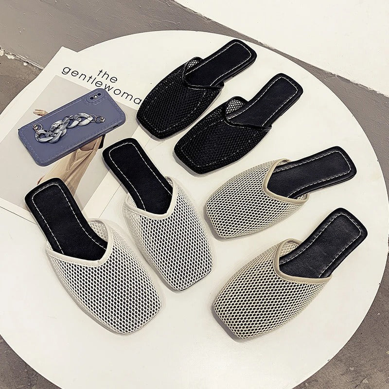 Odessa | Women's Closed Toe Mesh Mules