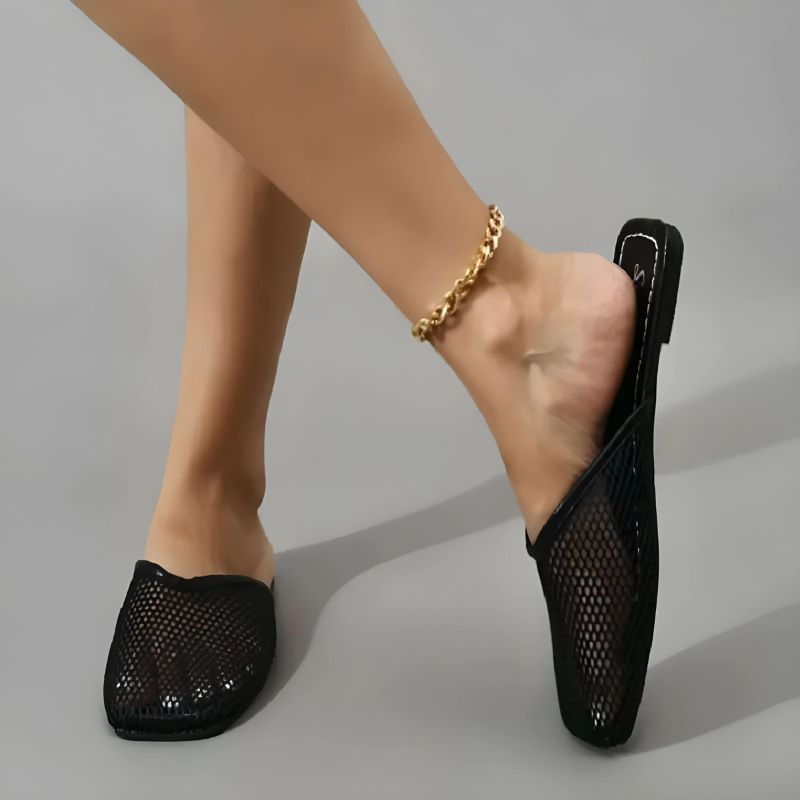 Odessa | Women's Closed Toe Mesh Mules