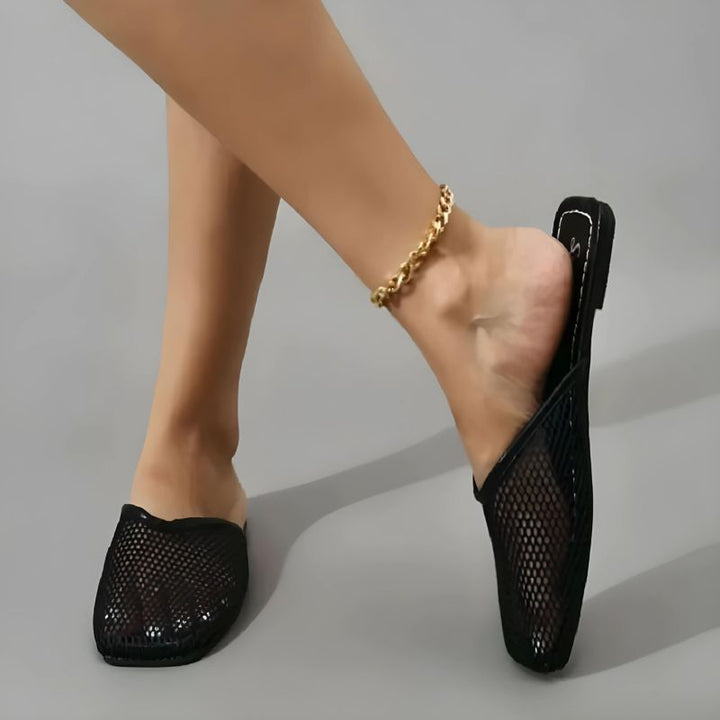 Odessa | Women's Closed Toe Mesh Mules