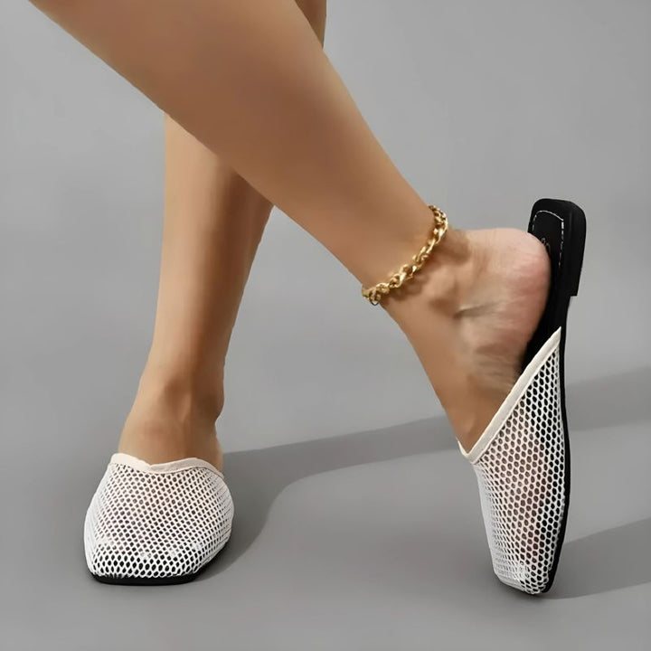 Odessa | Women's Closed Toe Mesh Mules